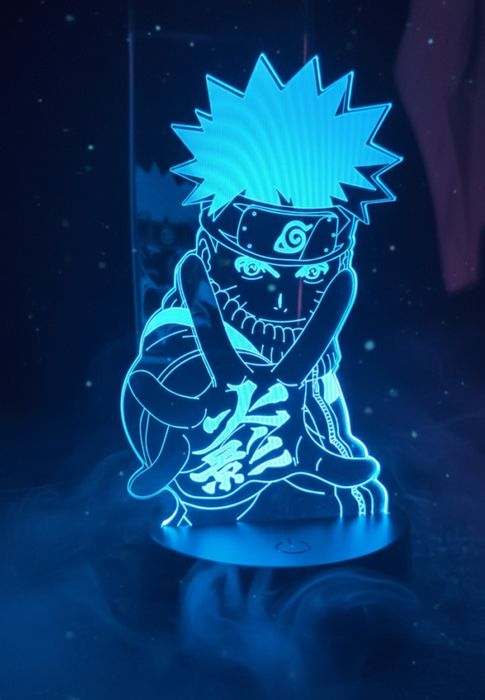 Lâmpada Led Naruto Nova