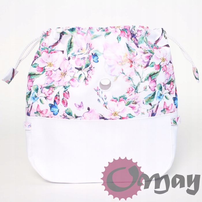 organizer OBAG MOON LIGHT worek cudne kwiaty komin 2 kieszenie OMAY