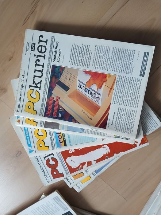 PC Kurier 1992 pismo użytkowników komputerów osobistych 27 sztuk