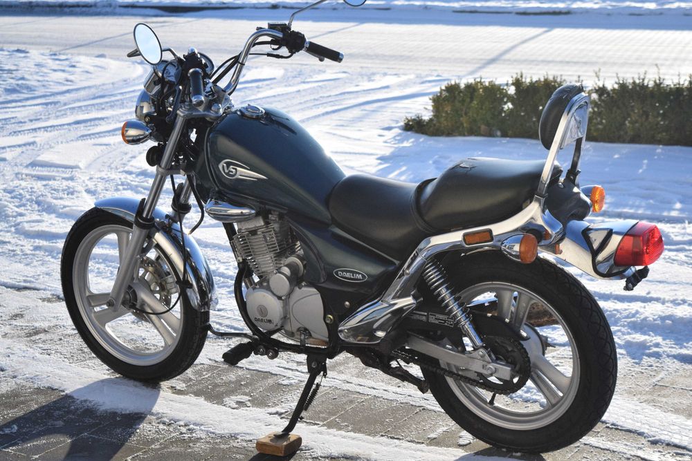 Daelim VS 125 w oryginalnym stanie,  1 ręka, dok. na km, DE, na kat.B