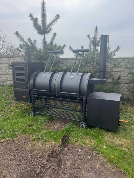 Smoker-grill-wędzarnia 3w1
