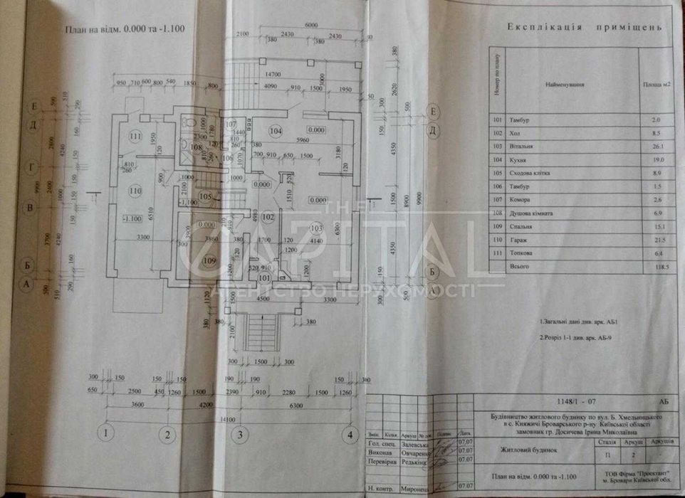 Продаж будинку 325м2, Княжичі, Броварський р-н, 8 соток
