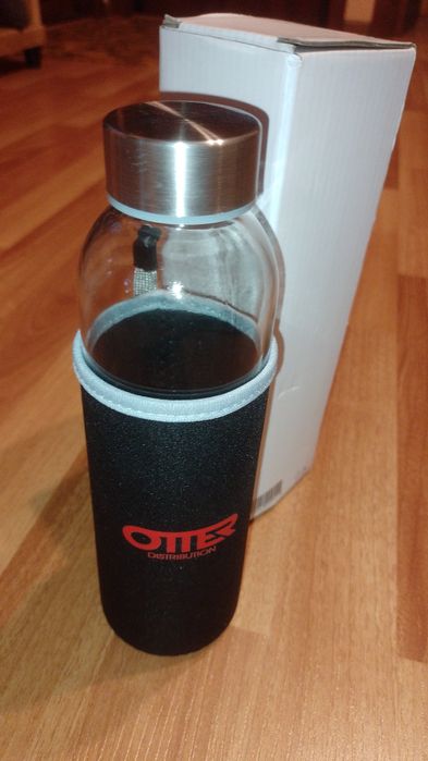 Пляшка для води скляна OTTER 500ml