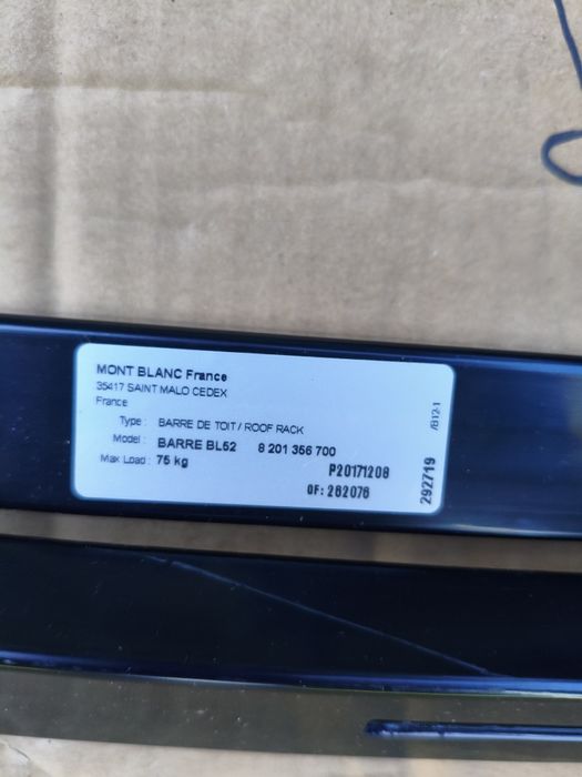 Bagażnik dachowy Dacia Sandero 2