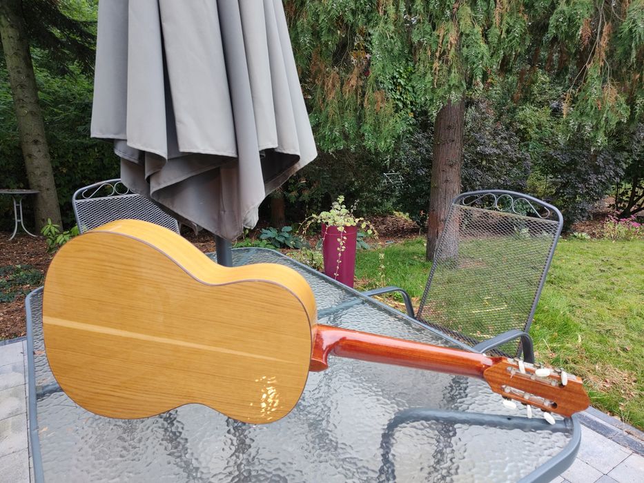 Flamenco guitar Strunal Schoenbach Amada LG51 gitara klasyczna Cypress
