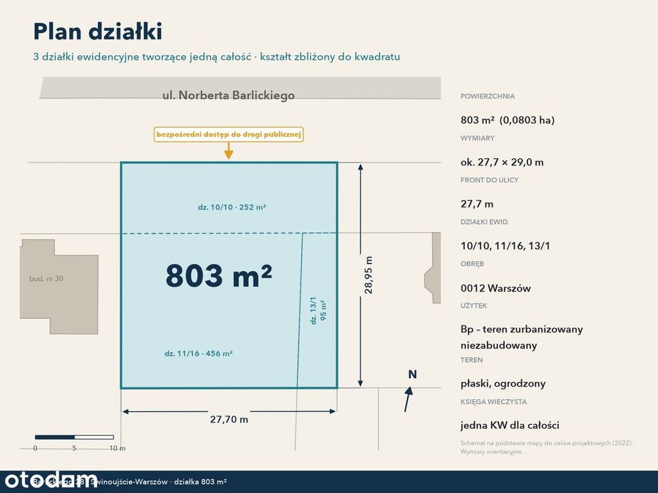 803 m² pod dom, pensjonat lub 8 mieszkań – Świnoujście ul. Barlickiego - Widok 2