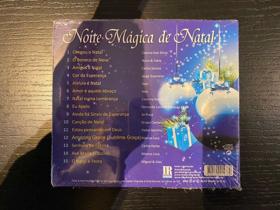 CD's de Natal como Novos
