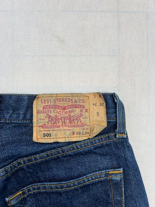 Spodenki Levi’s 501 Vintage 1999 rok blue damskie