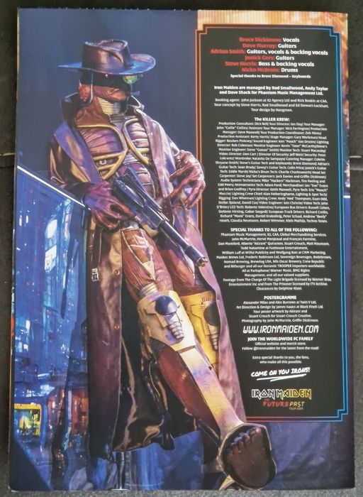 Tourbook 2023 z trasy Iron Maiden !!!