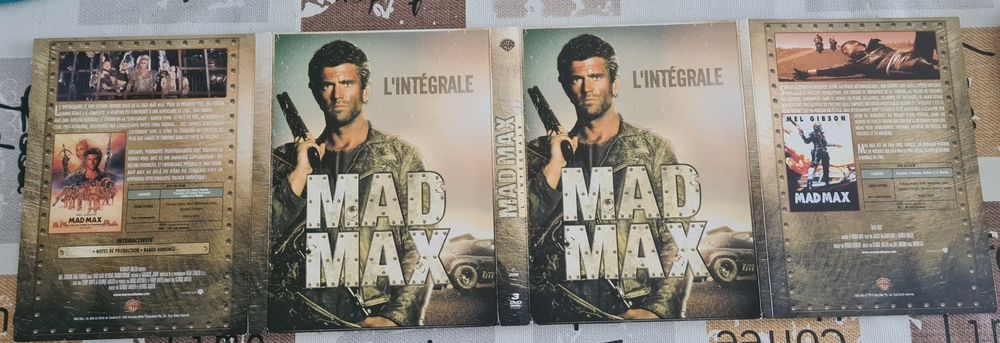 Trilogia Mad Max DVD Steelbook e Coffret