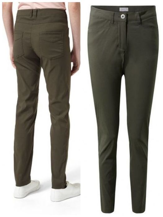 Жіночі похідні штани Craghoppers Adventure Smart Dry Walking. Розмір S