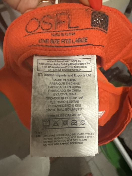 Czapa z daszkiem adidas duża uniwersalny