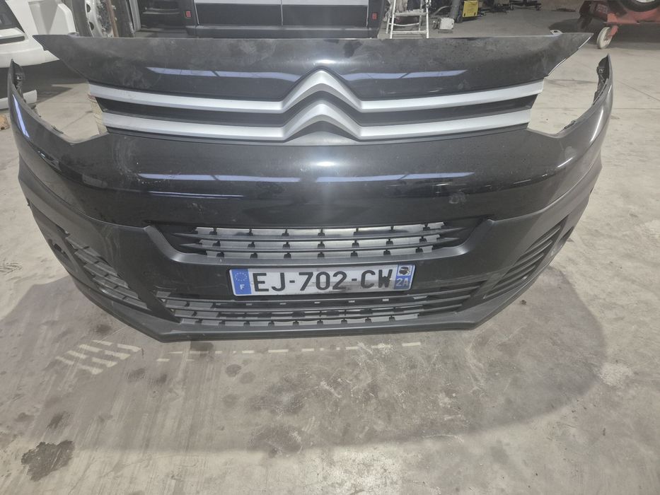 Zderzak Citroen Jumpy II kompletny z halogenami