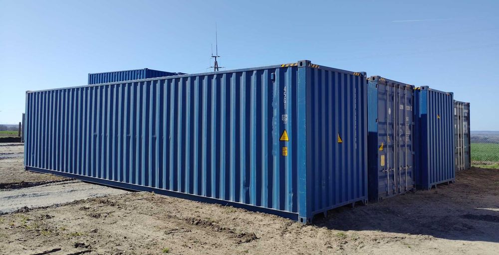 Kontener morski, magazynowy 40 ft. HC używany + transport