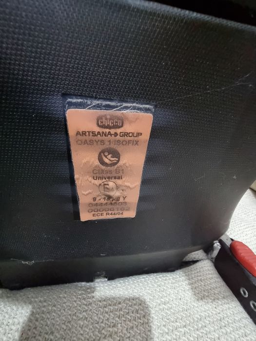 Cadeira Chico com isofix 9-18 kg