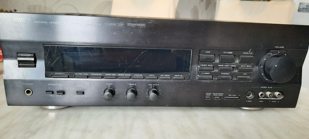 Amplifier Yamaha DSP-A592 + pilot - sprawny, klasyk kina domowego