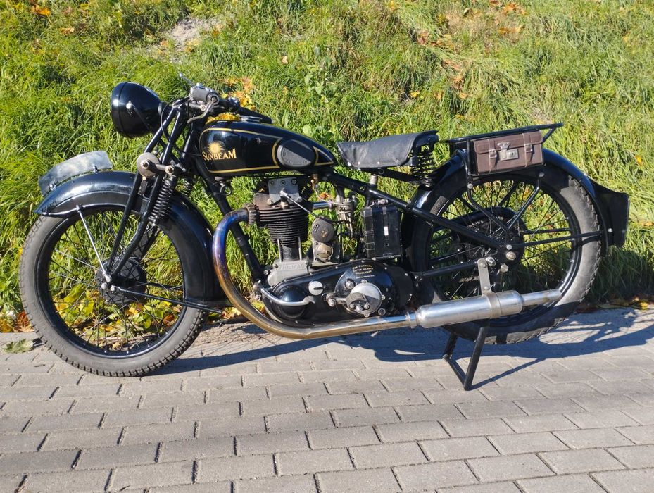 Sunbeam 1930 rok BSA Norton Triumph Ariel AJS BMW