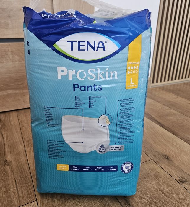 Nowe chłonne majtki pieluchomajtki  L TENA ProSkin Pants  30szt