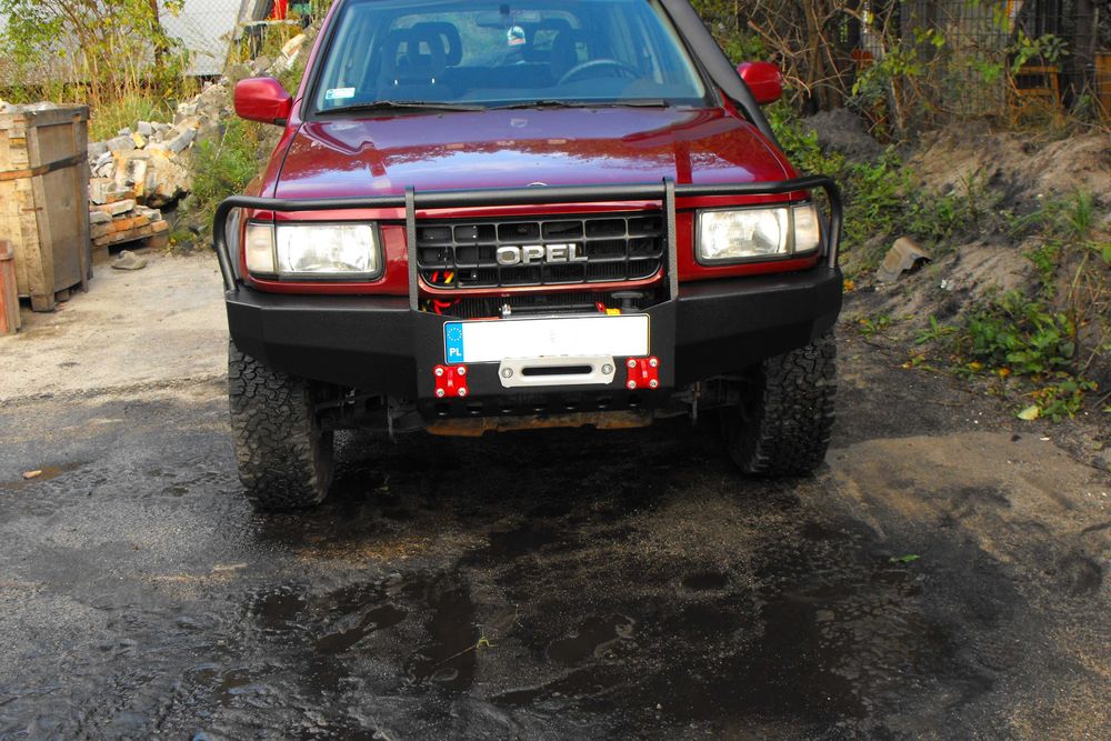 Zderzak stalowy Opel Frontera A/B - przód/przedni z orurowaniem