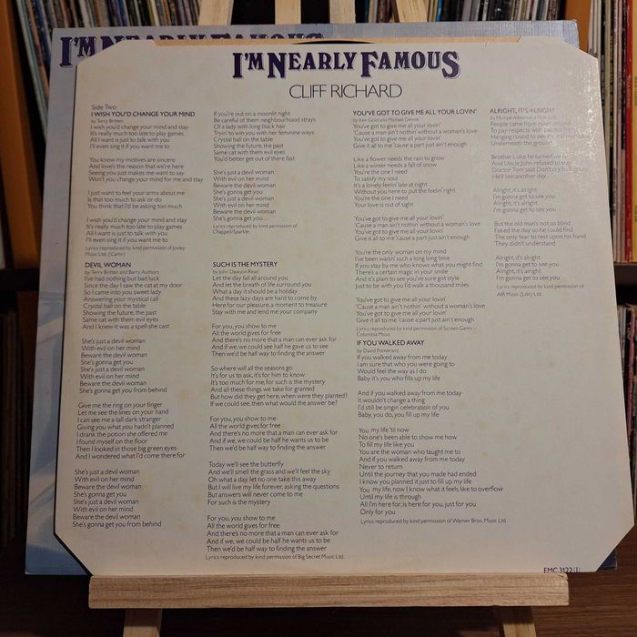 Cliff Richard - I`m Nearly Famous