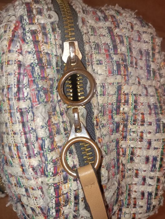 Mala-Mochila Parfois padrão colorido