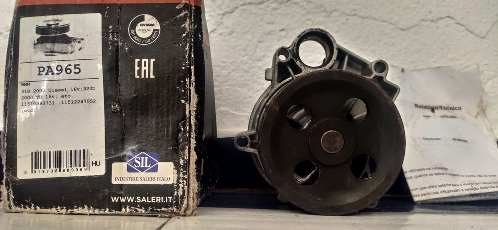 Bomba água e,46 320d 136 cv , aceito troca por A/c para mesmo modelo