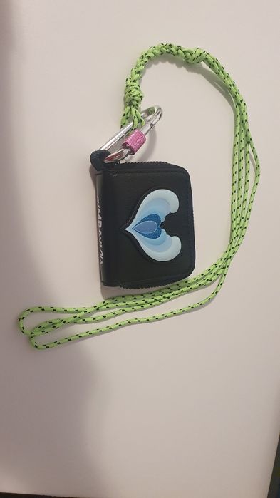 Porta moedas pele preto BimbayLola