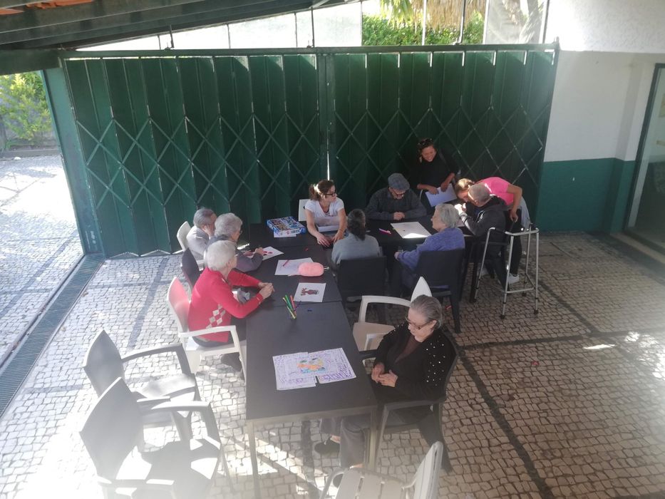 Legenda de ternura lar de idosos