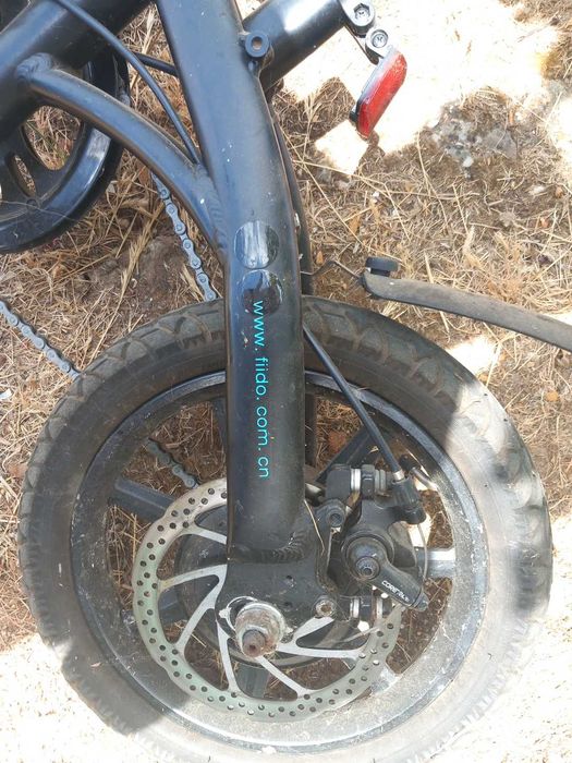 Fiido D1 Bicicleta Elétrica Dobrável em Bom Estado