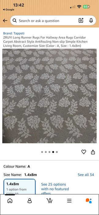 Carpete pelo curto 200x300
