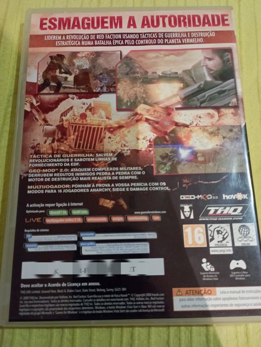 Original PC Game Red Faction Guerrilla64309884650115121