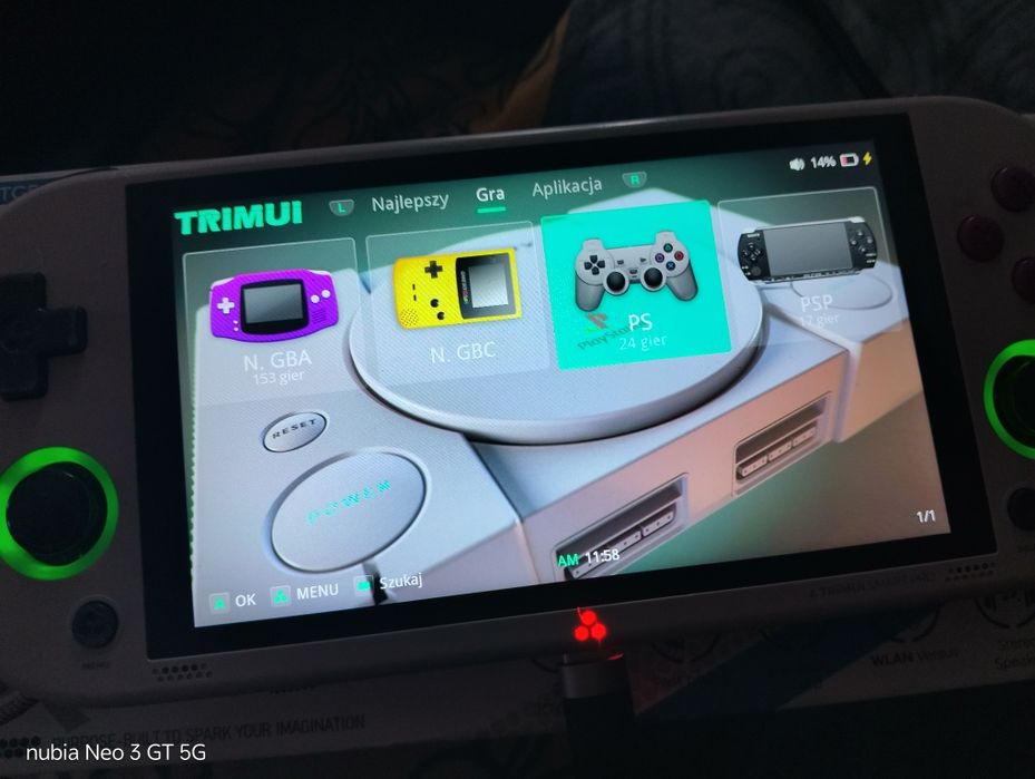 Trimui smart pro retro konsola ps1, psp