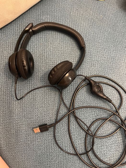 Гарнітура Logi провідна usb