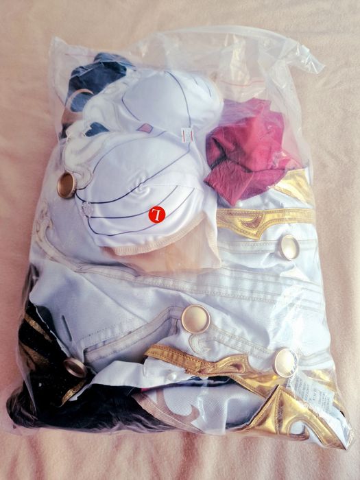 Full Cosplay Escoffier Genshin Impact Premium Gvavaya NOVO Selado