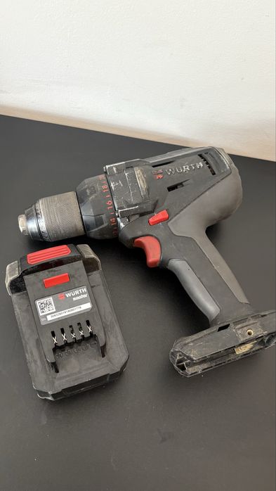 Wiertarko-Wkrętarka WURTH MASTER ABS 18 POWER 18v + Baterie