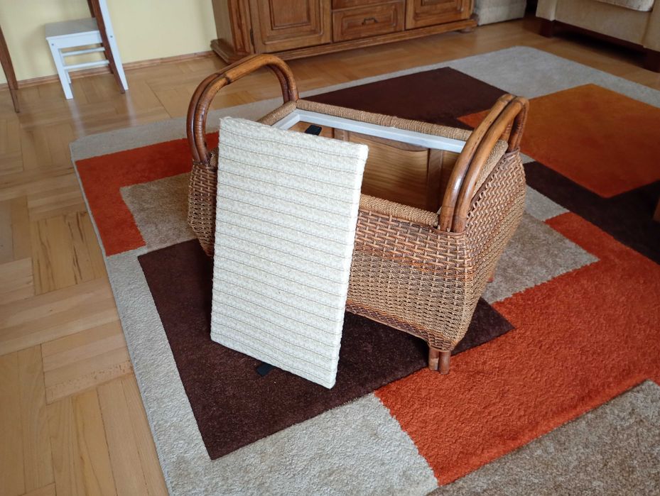 Skrzynia z wikliny 67 cm x 41 cm x 55 cm