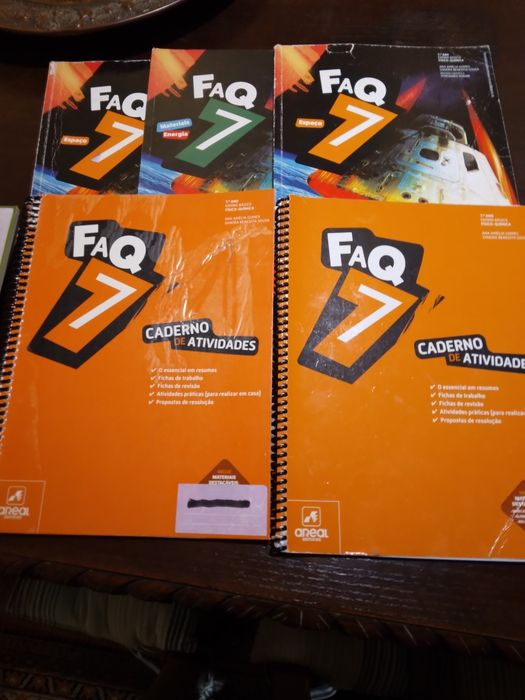 Manual FAQ 7 e Caderno de atividade