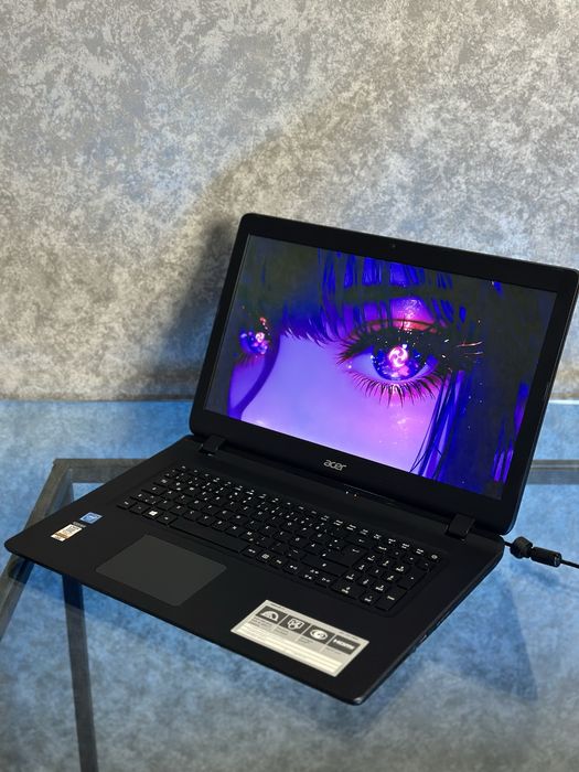 Ноутбук Acer Aspire ES 17 / Celeron N3350 / 8GB RAM / HDD 500GB / 17.3”