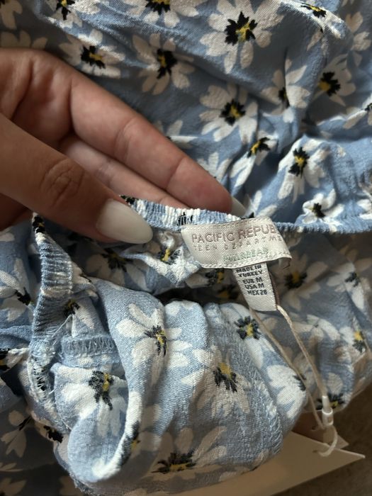 Vestido Pull&bear estampa flores