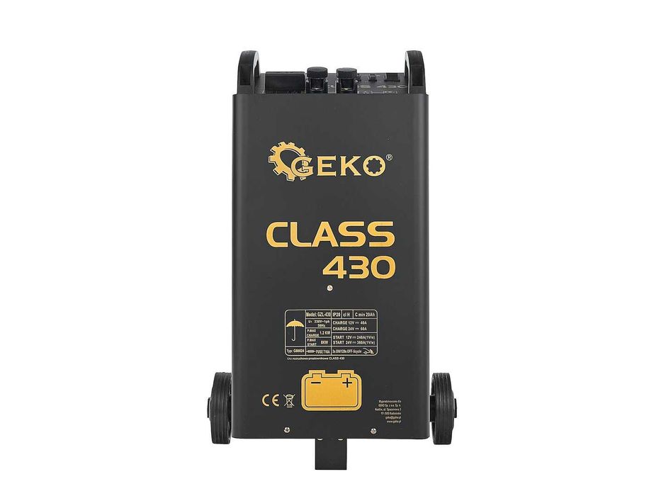 Prostownik samochodowy z rozruchem CLASS 430 12/24V 360A 750AH
