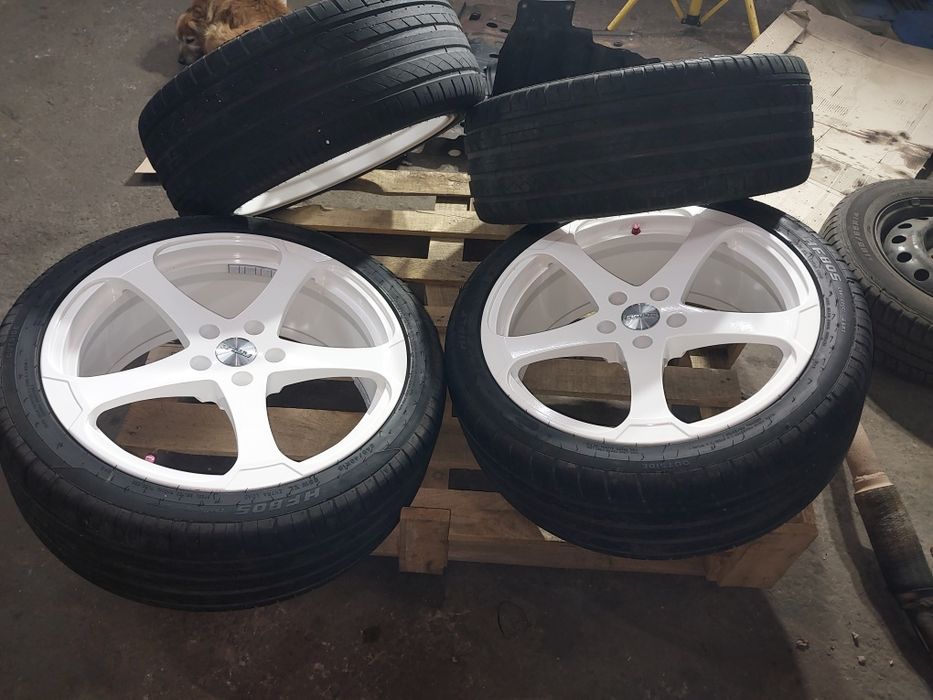 Диски кованые Slik R19 с резиной 245 40 R19
