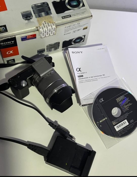 Sony Alpha nex-5 + objetiva 18/55mm