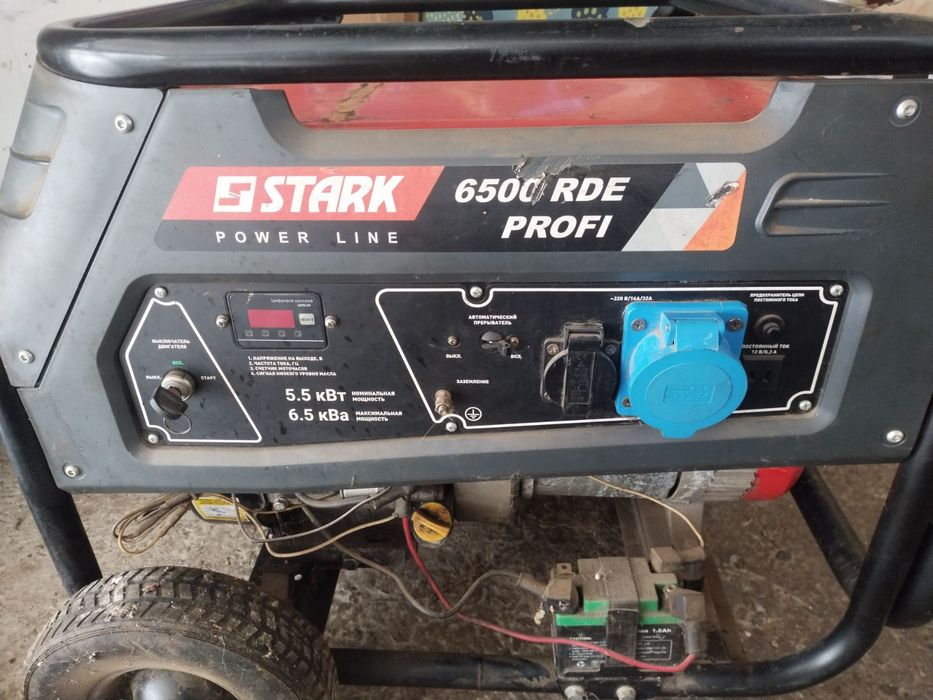 Бензогенератор 6.5 кіловат!