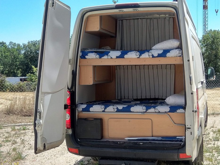 Autocaravana vw Crafter