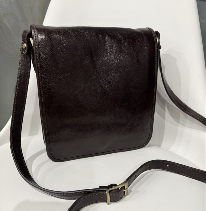 Кожаная сумка Сумка из натуральной кожи Италия Планшет