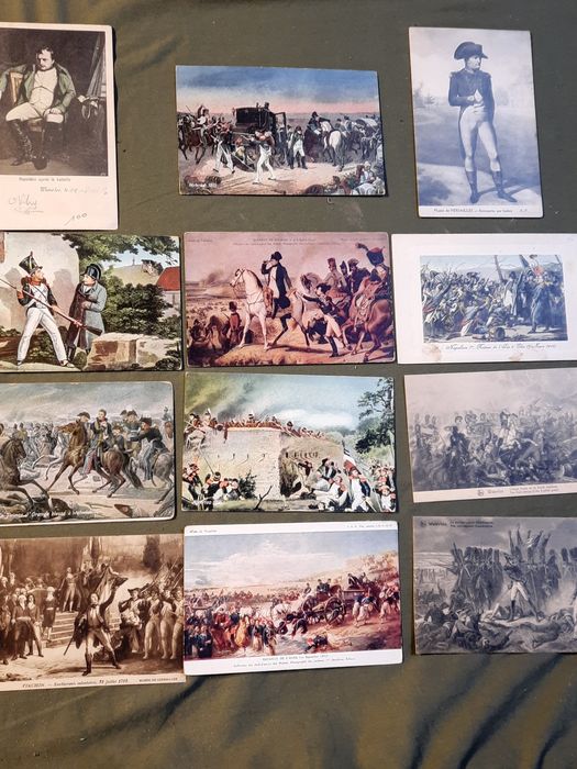 Grande colecção de selos e postais