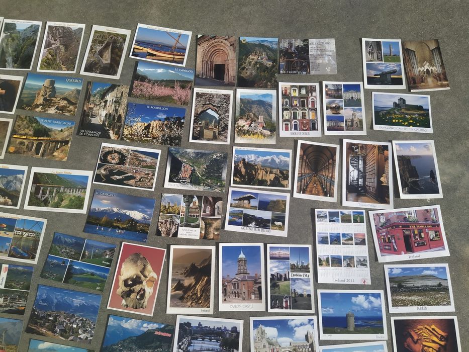 Postais para coleção