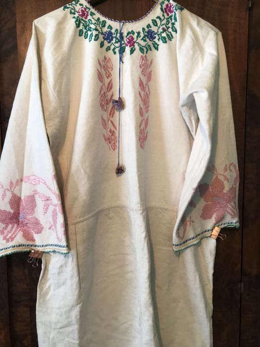 Сорочка старовинна вишита на домотканому полотні