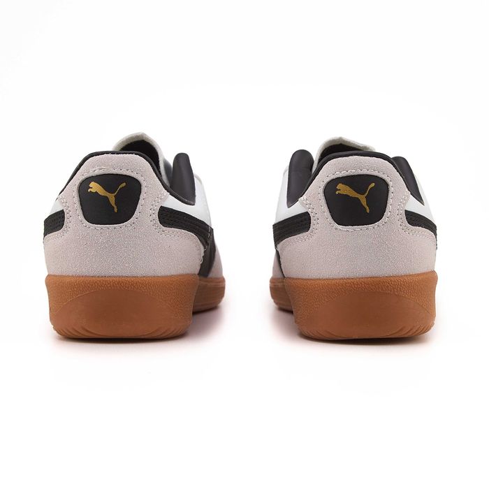 Жіночі кросівки Puma Palermo Leather "White Grey Black Gum" 36-41