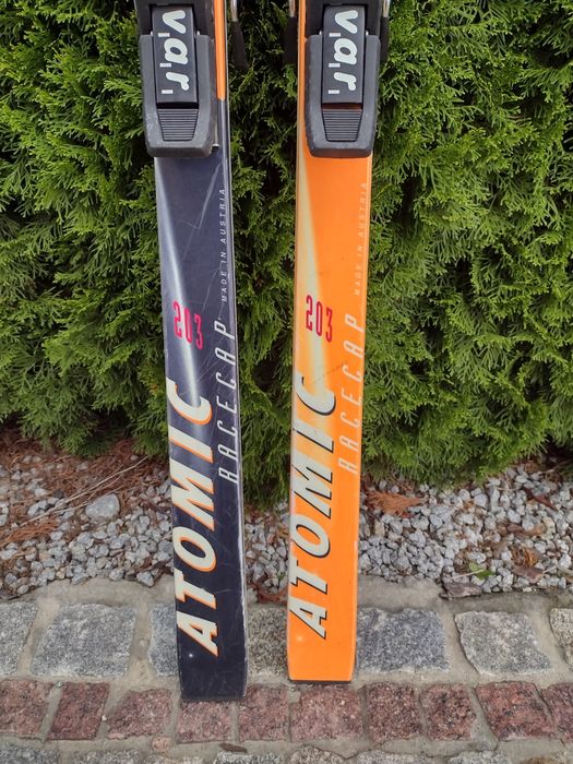Narty Atomic rs olympic 203 cm z wiązaniami